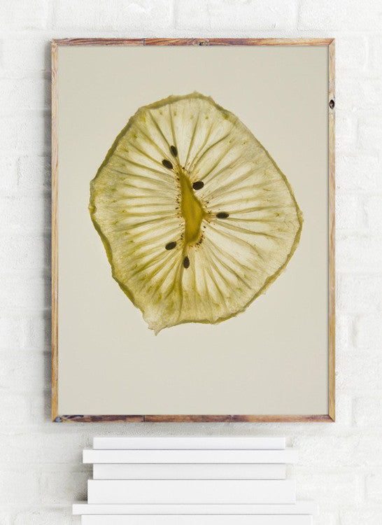 dehydrated kiwi print by Frema