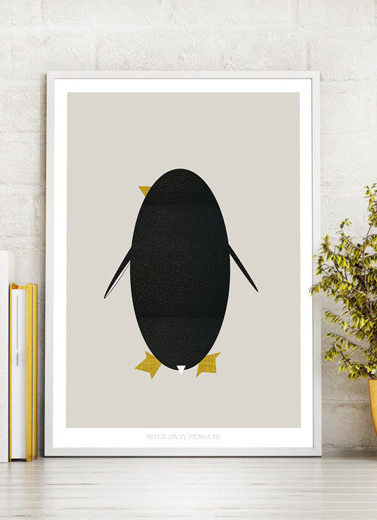 grafisk print penguin pingvin by Frema