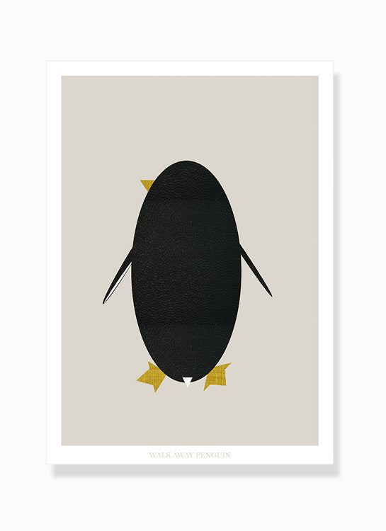 grafisk print penguin pingvin by Frema